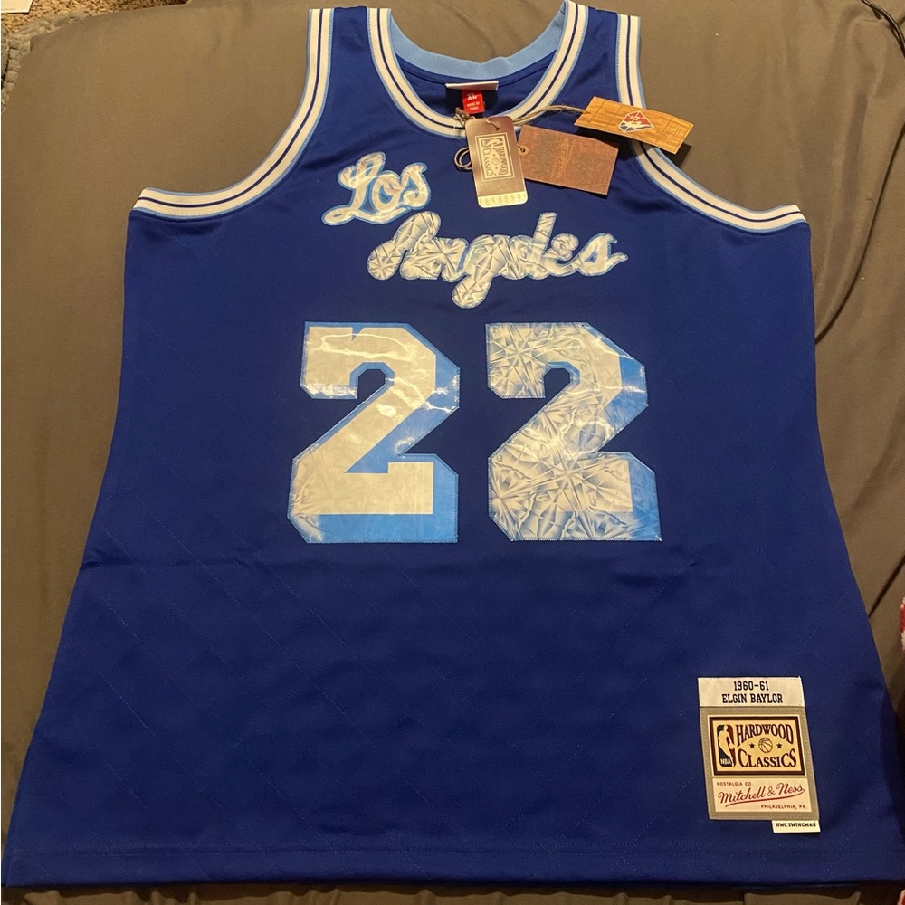 Elgin Baylor Lakers Jersey: 75th Anniversary Edition (Mitchell & Ness)